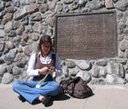 Crocheting Donner Memorial