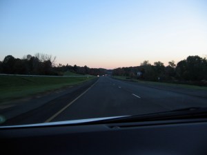 Photo taken while driving