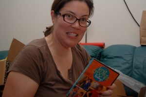 I got the entire last season of Knit and Crochet Today on DVD!!!