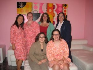 Lily, Kim, Denise, Tyra, Me, Becca