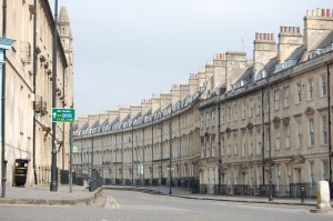 Normal street in Bath