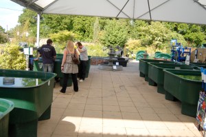 The OUTDOOR fish area, the indoor part was too dark to photograph