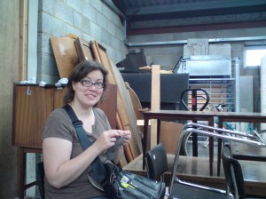 Don't worry, I still knit in public for KIP day!