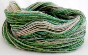 You can't really see the sparkles in it at all in the photo