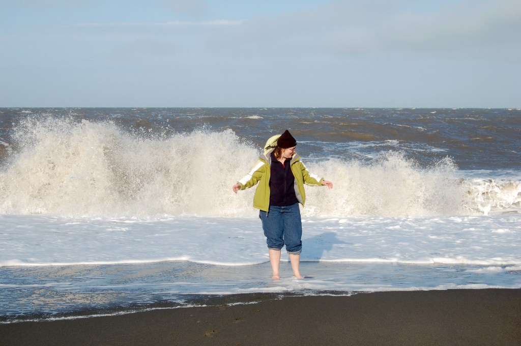 My personal favorite.  I am IN the Arctic Ocean!