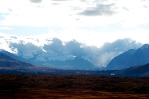 This is normally how obscured the mountain is.  