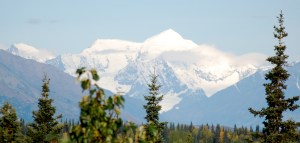 A view of the mountain from the other side