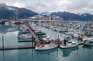 This was the view out of the window of our hotel 