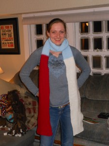 Kendra with Scarf 2