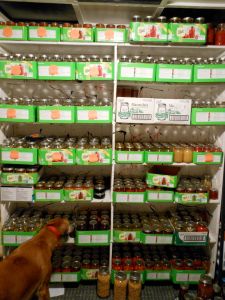 These are some of my canned goods selection before the move.