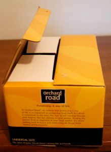 Very sturdy cardboard and well made boxes.